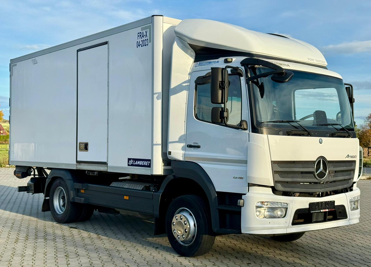 MERCEDES-BENZ ATEGO 1218 / CHŁODNIA / IZOTERMA / WINDA / 5.10 M DŁUGOŚCI / LAMBERET / AUTOMAT / 2017 ROK / 410 TYŚ KM - Kühlkoffer LKW: das Bild 1 MERCEDES-BENZ ATEGO 1218 / CHŁODNIA / IZOTERMA / WINDA / 5.10 M DŁUGOŚCI / LAMBERET / AUTOMAT / 2017 ROK / 410 TYŚ KM - Kühlkoffer LKW: das Bild 1
