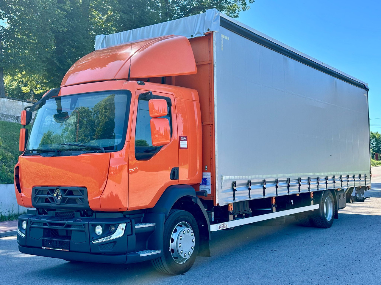 RENAULT D 18 / 280 / FIRANKA / WINDA / 8.6 M DŁUGOŚCI / 21 EUROPALET / NOWE OPONY / ŁADOWNOŚĆ 9.380 KG / AUTOMAT / SERWISOWANA / SPROWADZONA - Plane LKW: das Bild 2 RENAULT D 18 / 280 / FIRANKA / WINDA / 8.6 M DŁUGOŚCI / 21 EUROPALET / NOWE OPONY / ŁADOWNOŚĆ 9.380 KG / AUTOMAT / SERWISOWANA / SPROWADZONA - Plane LKW: das Bild 2