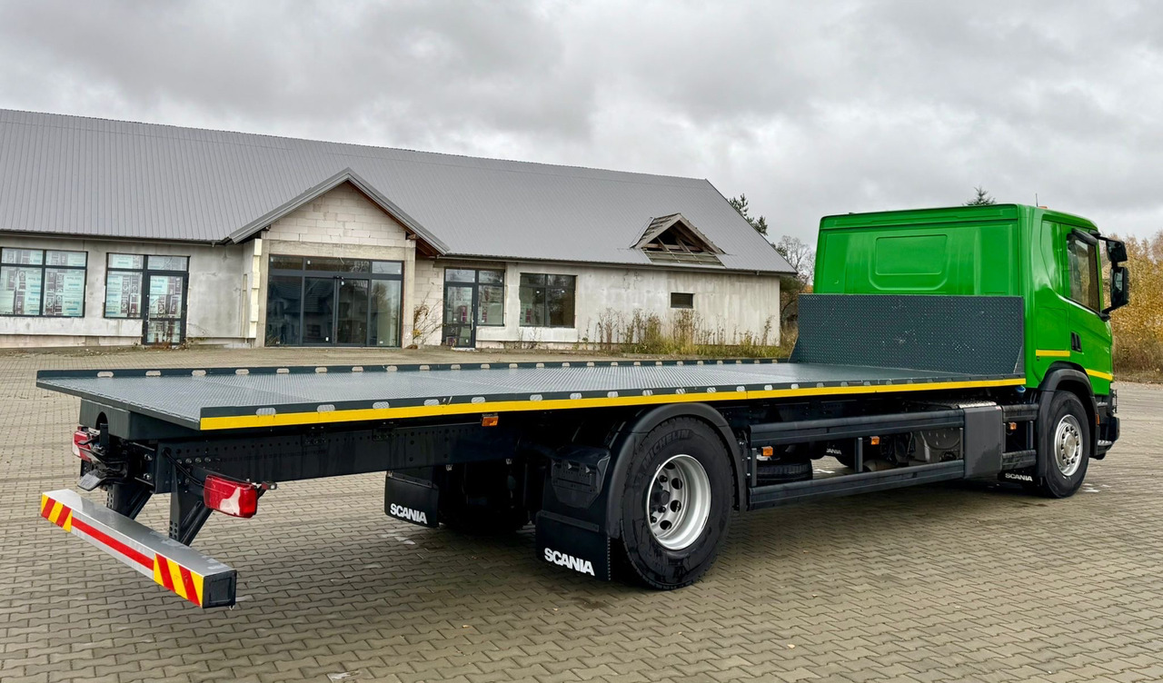 SCANIA P320 / PLATFORMA / NOWY / 5 TYŚ KM / SYPIALKA / 2023 ROK / CAŁA NA PODUSZKACH / 7.7 M DŁUGOŚCI / LAWETA / DO PRZEWOZU MASZYN ROLNICZYCH ITP - Pritsche LKW: das Bild 4 SCANIA P320 / PLATFORMA / NOWY / 5 TYŚ KM / SYPIALKA / 2023 ROK / CAŁA NA PODUSZKACH / 7.7 M DŁUGOŚCI / LAWETA / DO PRZEWOZU MASZYN ROLNICZYCH ITP - Pritsche LKW: das Bild 4