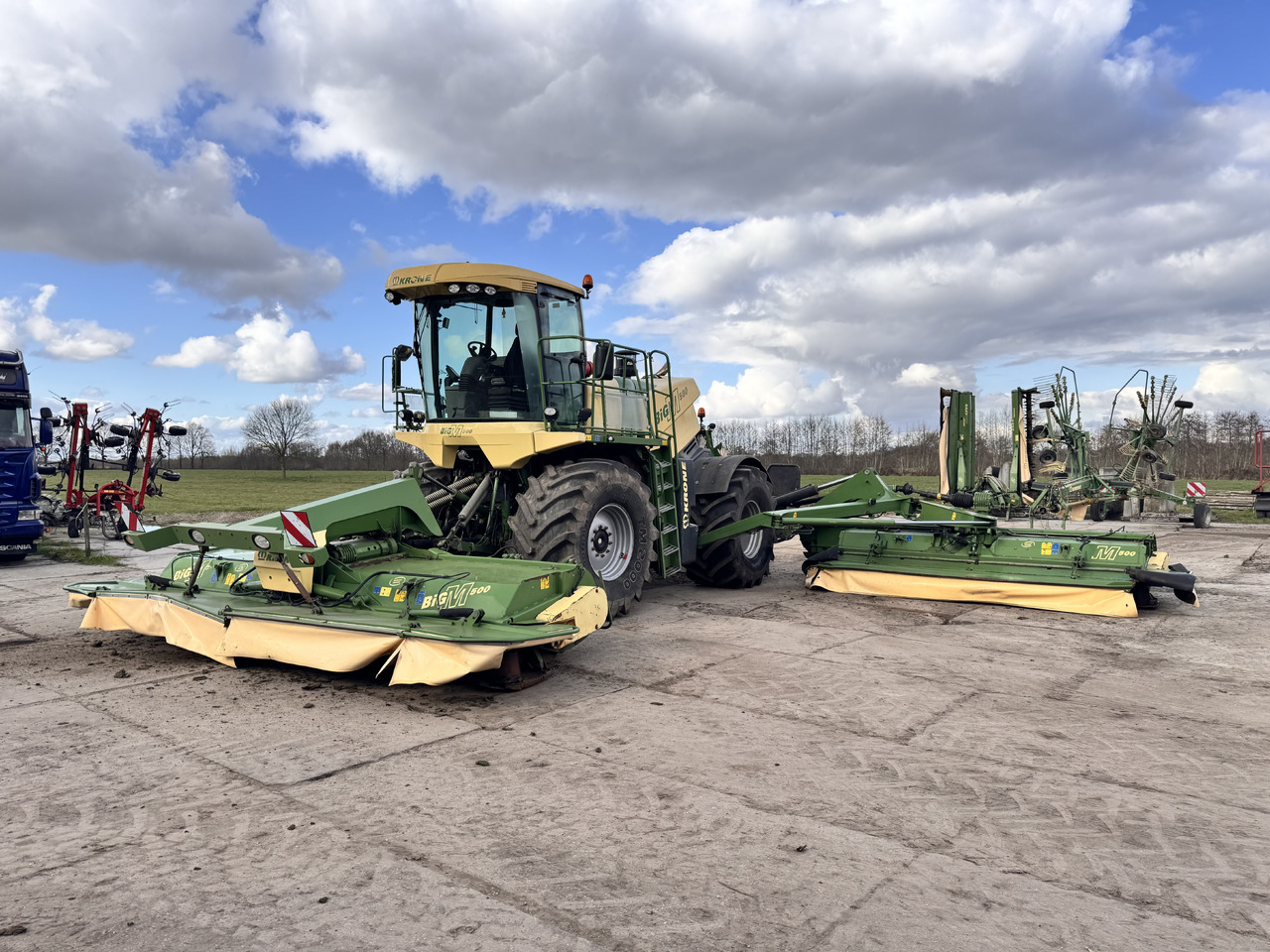 Krone Big M 500 CV - Mähwerk: das Bild 2 Krone Big M 500 CV - Mähwerk: das Bild 2