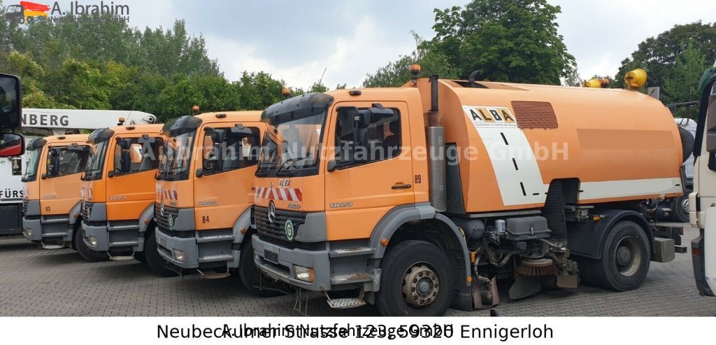 Mercedes-Benz 1823 DB 1823,Optifant 70, einsatzbereit, 3677 h Betriebsstunden - Kehrmaschine: das Bild 2 Mercedes-Benz 1823 DB 1823,Optifant 70, einsatzbereit, 3677 h Betriebsstunden - Kehrmaschine: das Bild 2