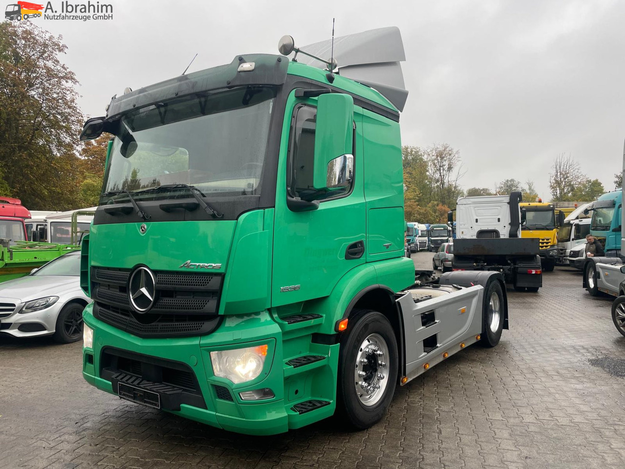 Mercedes-Benz 1836 Spoiler, Vollservice, Topzustand | Navigationsystem | Originalkilometer - Sattelzugmaschine: das Bild 1 Mercedes-Benz 1836 Spoiler, Vollservice, Topzustand | Navigationsystem | Originalkilometer - Sattelzugmaschine: das Bild 1