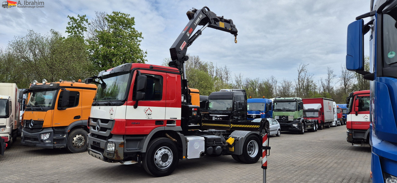 Mercedes-Benz 1841 Kran HIAB 166Bj. 2016 Funk FB ,mp3 - Sattelzugmaschine: das Bild 1 Mercedes-Benz 1841 Kran HIAB 166Bj. 2016 Funk FB ,mp3 - Sattelzugmaschine: das Bild 1