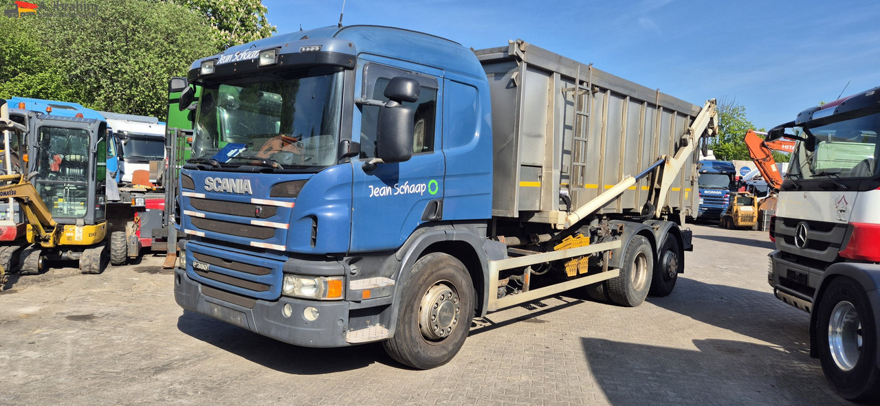 Scania P 380 Edelstahlkipper Tierentsorgung - Kipper: das Bild 1 Scania P 380 Edelstahlkipper Tierentsorgung - Kipper: das Bild 1