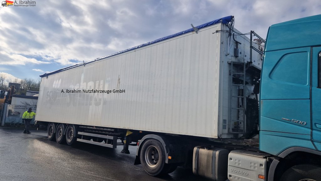 Schmitz SW 24 Schubboden, Liftachse,Ersatzradhalterung Kabelfernbedienung, Trichter - Schubboden Auflieger: das Bild 1 Schmitz SW 24 Schubboden, Liftachse,Ersatzradhalterung Kabelfernbedienung, Trichter - Schubboden Auflieger: das Bild 1