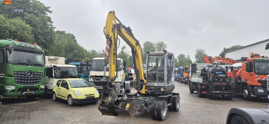 Wacker Neuson 6503 E05-07 hydr. Schnellwechsler mit Oilquick - Mobilbagger: das Bild 1 Wacker Neuson 6503 E05-07 hydr. Schnellwechsler mit Oilquick - Mobilbagger: das Bild 1