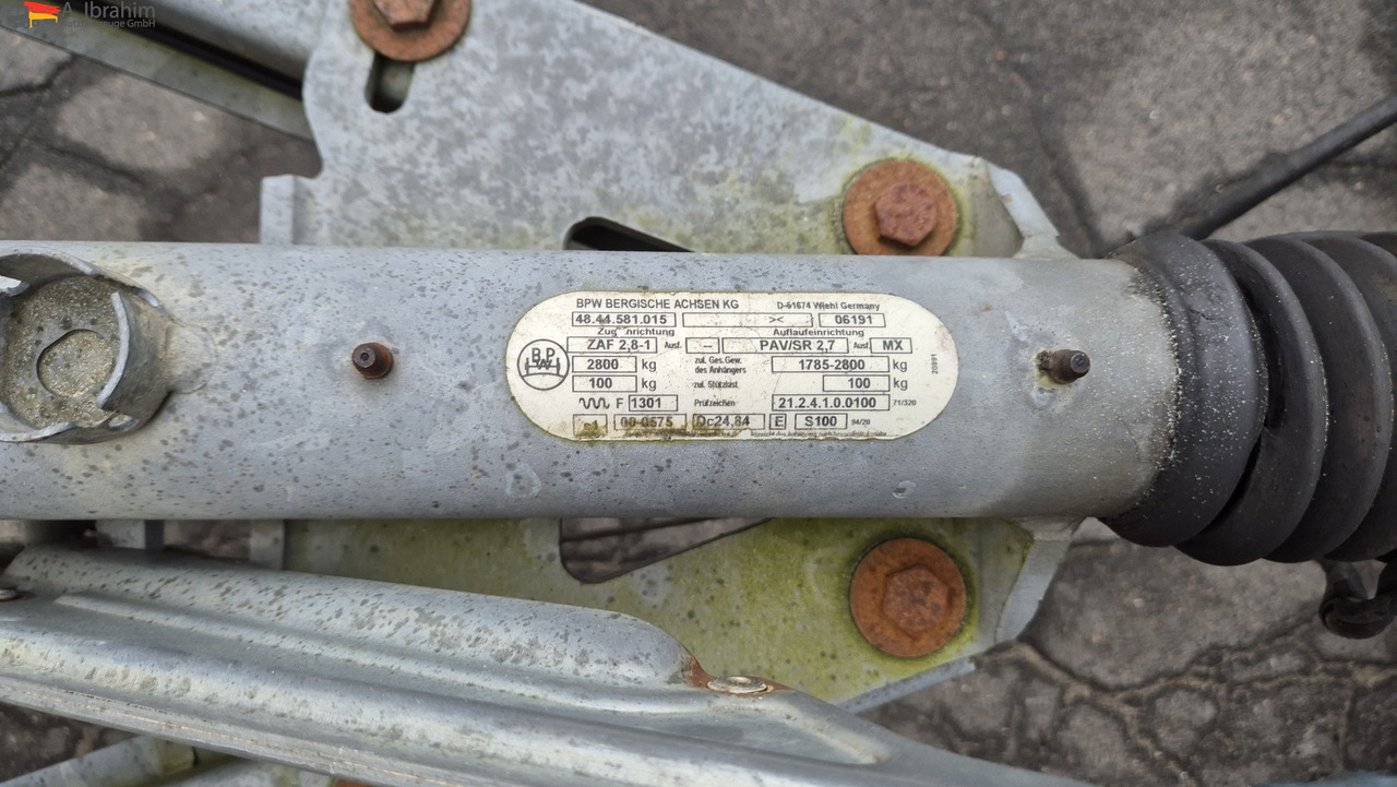 Wagenbouw Hapert K2700 Deichsel verstellbar - Koffer Anhänger: das Bild 2 Wagenbouw Hapert K2700 Deichsel verstellbar - Koffer Anhänger: das Bild 2