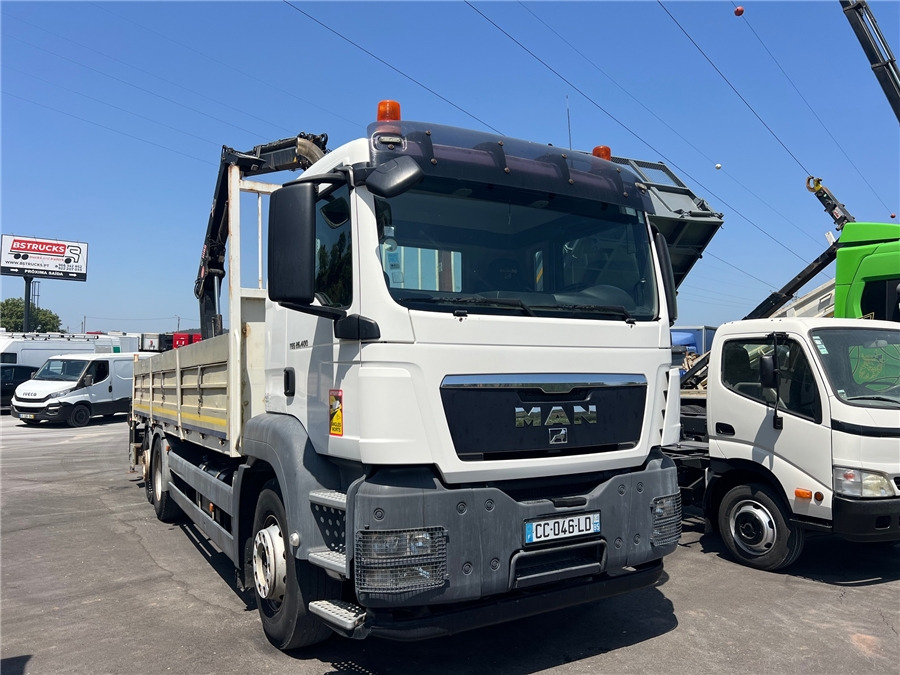 MAN TGS 26/400 - Pritsche LKW, Autokran: das Bild 2 MAN TGS 26/400 - Pritsche LKW, Autokran: das Bild 2