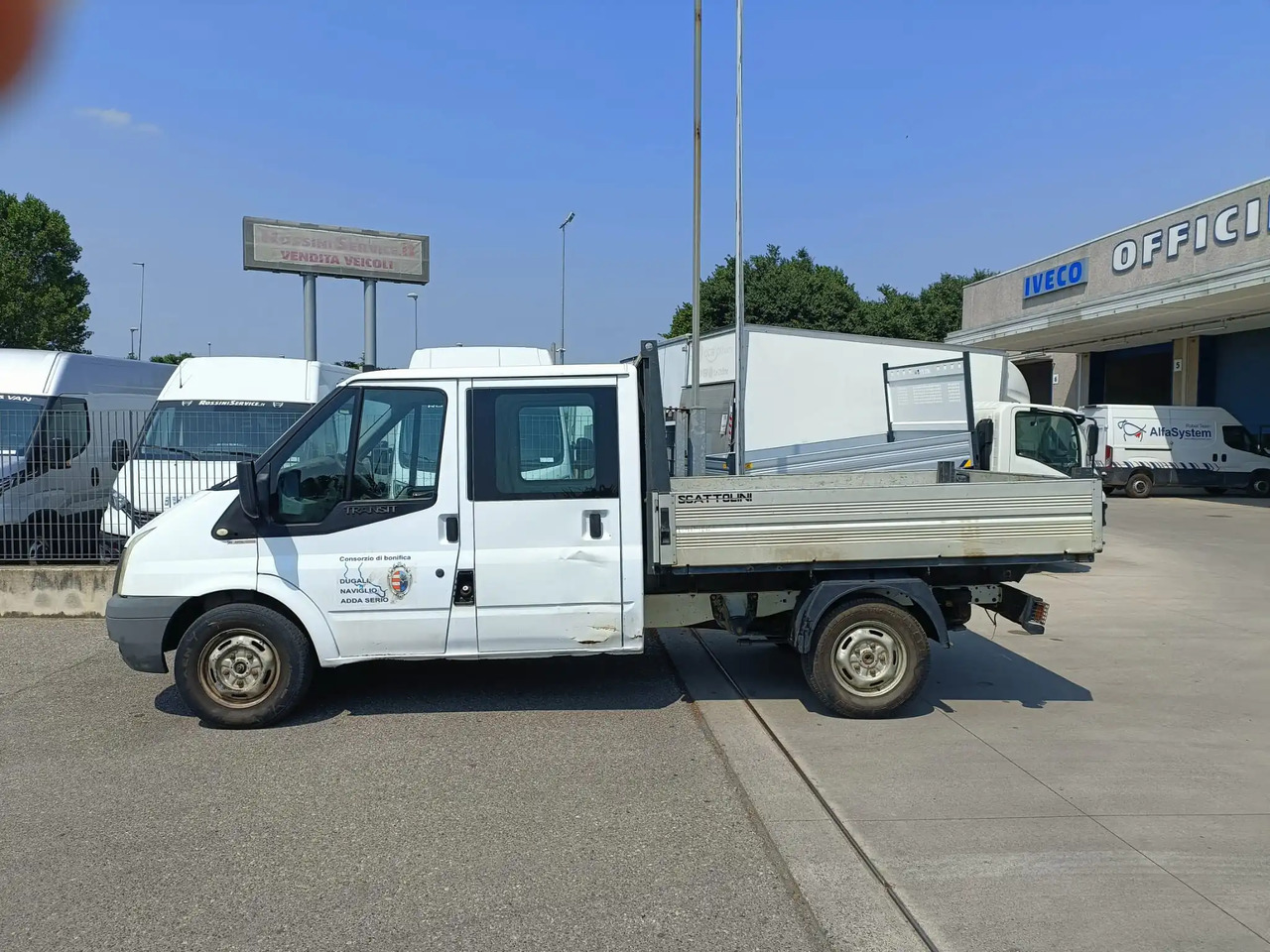 FORD TRANSIT DOPPIA CABINA - Pritsche Transporter: das Bild 4 FORD TRANSIT DOPPIA CABINA - Pritsche Transporter: das Bild 4