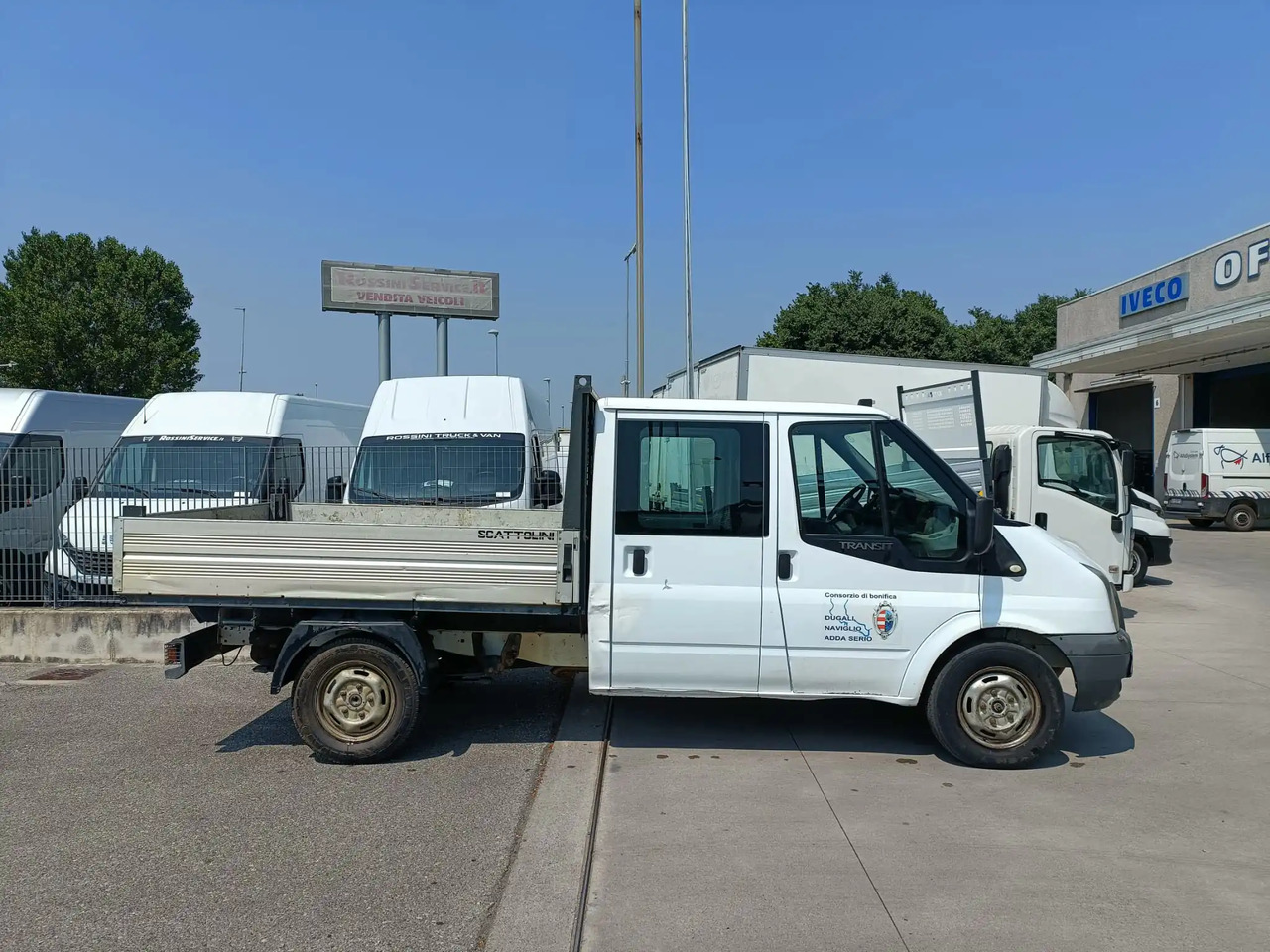 FORD TRANSIT DOPPIA CABINA - Pritsche Transporter: das Bild 3 FORD TRANSIT DOPPIA CABINA - Pritsche Transporter: das Bild 3