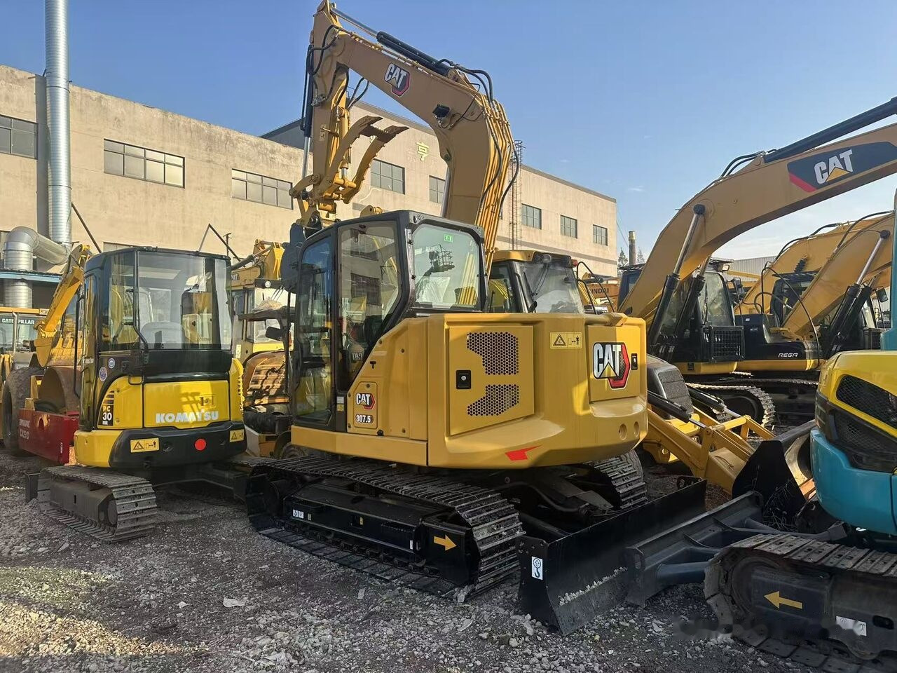 Caterpillar 307.5 - Kettenbagger: das Bild 5 Caterpillar 307.5 - Kettenbagger: das Bild 5