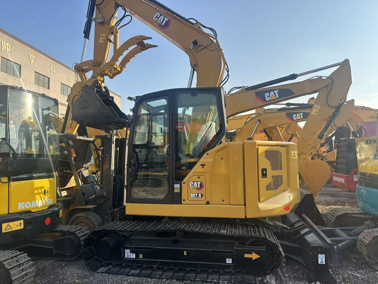 Caterpillar 307.5 - Kettenbagger: das Bild 3 Caterpillar 307.5 - Kettenbagger: das Bild 3