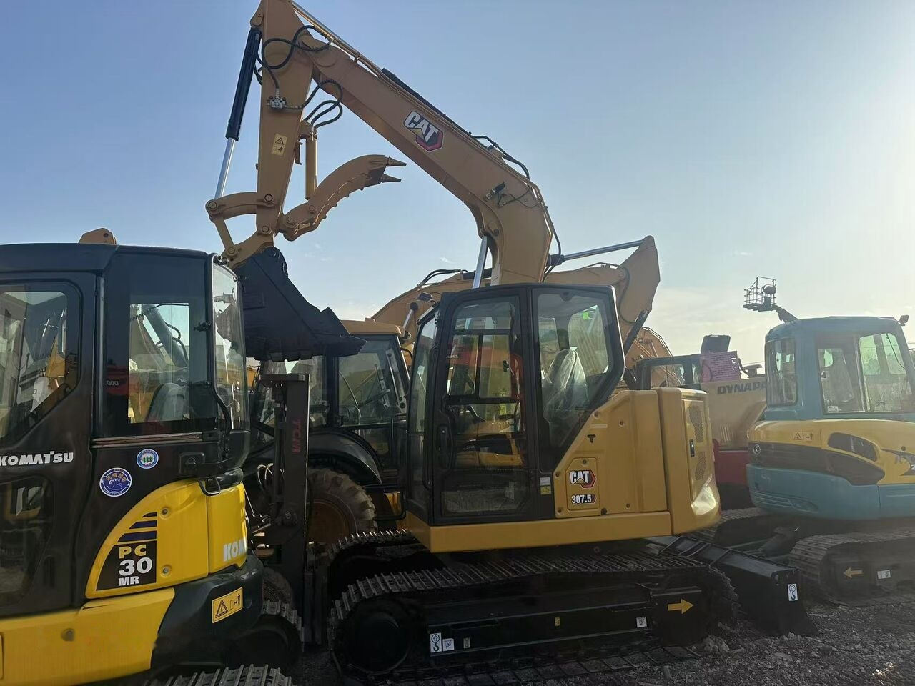 Caterpillar 307.5 - Kettenbagger: das Bild 4 Caterpillar 307.5 - Kettenbagger: das Bild 4