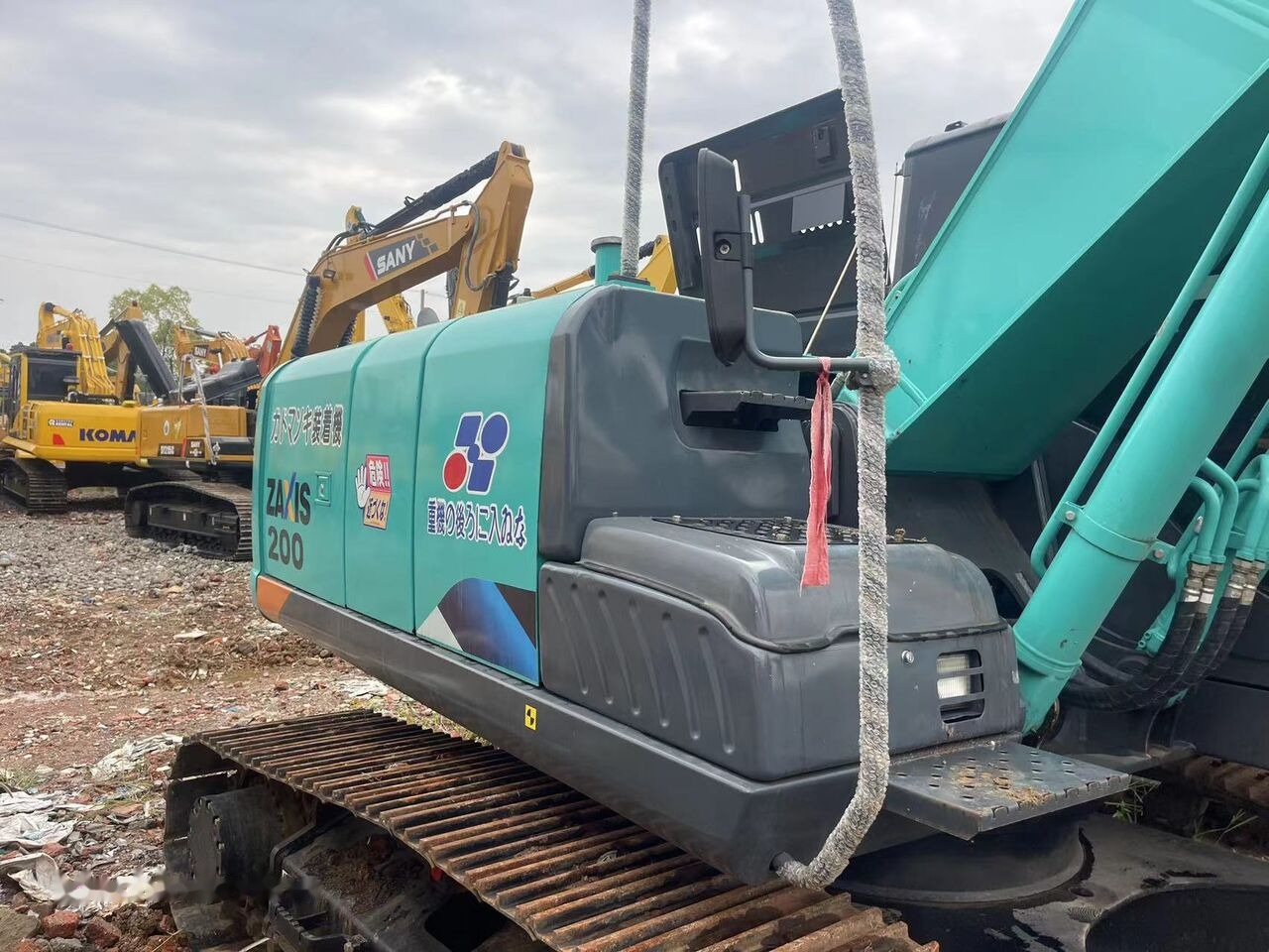 Hitachi ZX200-3 - Kettenbagger: das Bild 2 Hitachi ZX200-3 - Kettenbagger: das Bild 2