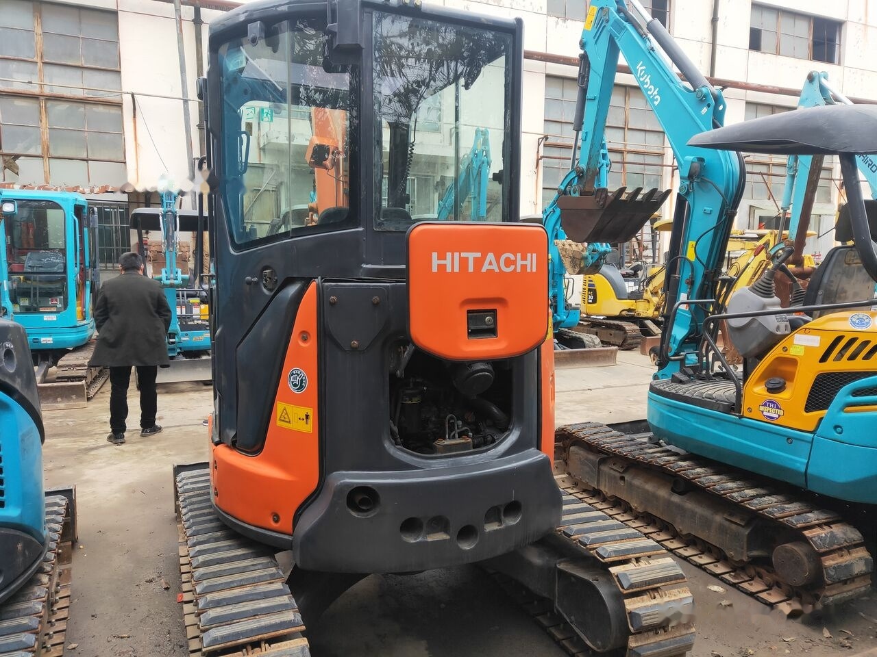 Minibagger Hitachi ZX35: das Bild 6