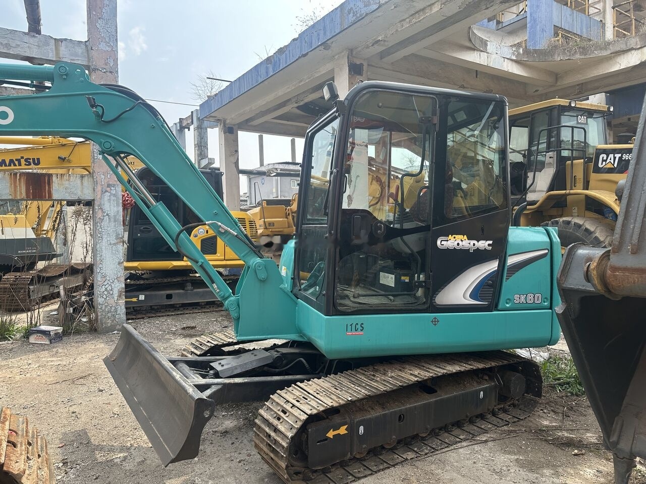 Kobelco SK60 - Minibagger: das Bild 5 Kobelco SK60 - Minibagger: das Bild 5
