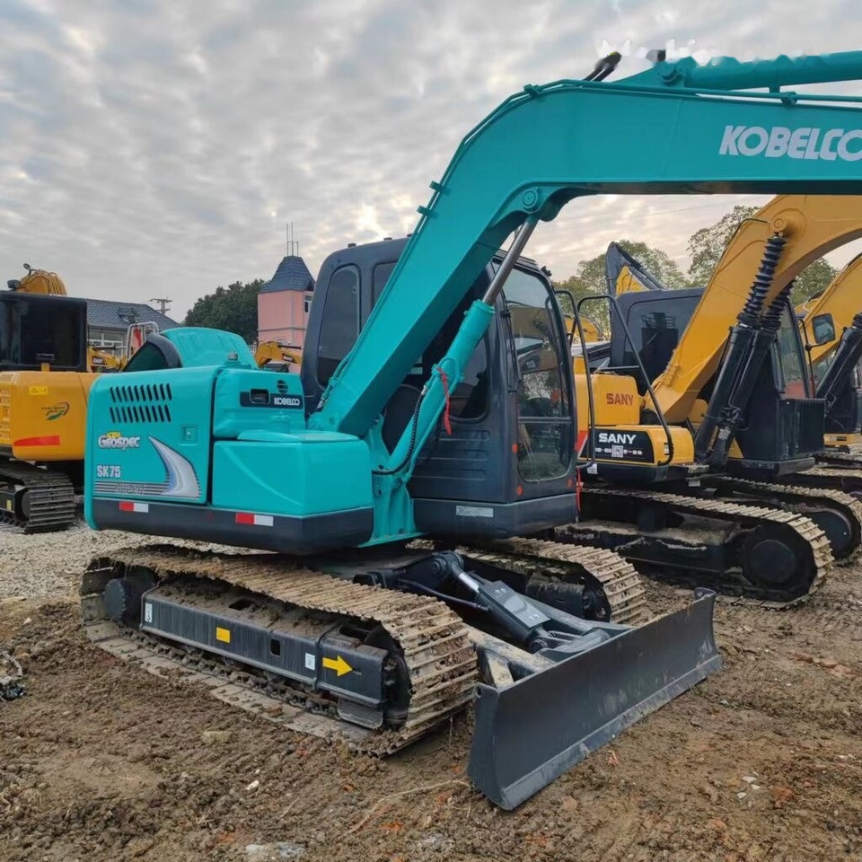 Kobelco SK75 - Minibagger: das Bild 1 Kobelco SK75 - Minibagger: das Bild 1