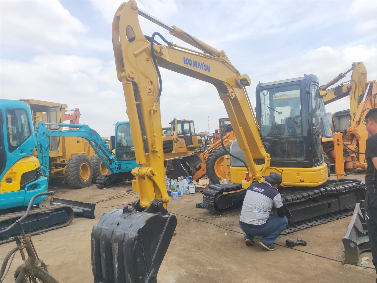 Komatsu PC50MR - Minibagger: das Bild 5 Komatsu PC50MR - Minibagger: das Bild 5