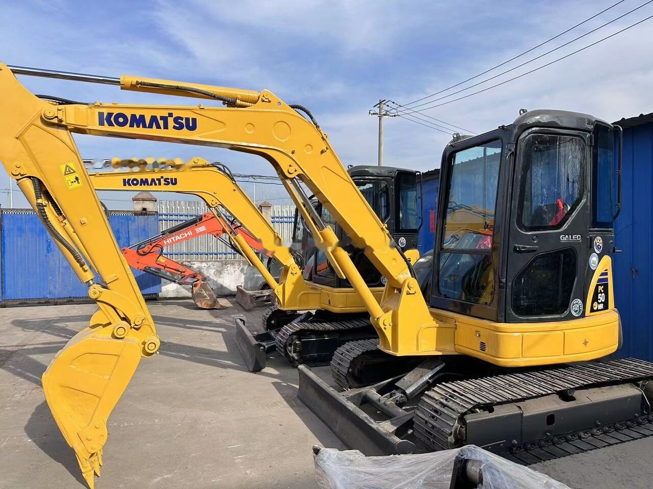 Komatsu PC50MR - Minibagger: das Bild 3 Komatsu PC50MR - Minibagger: das Bild 3