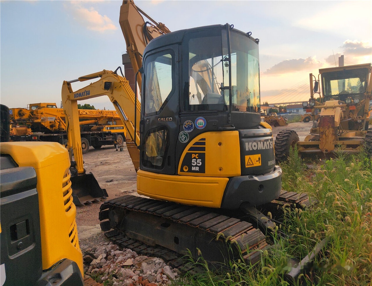Komatsu PC55 - Minibagger: das Bild 2 Komatsu PC55 - Minibagger: das Bild 2