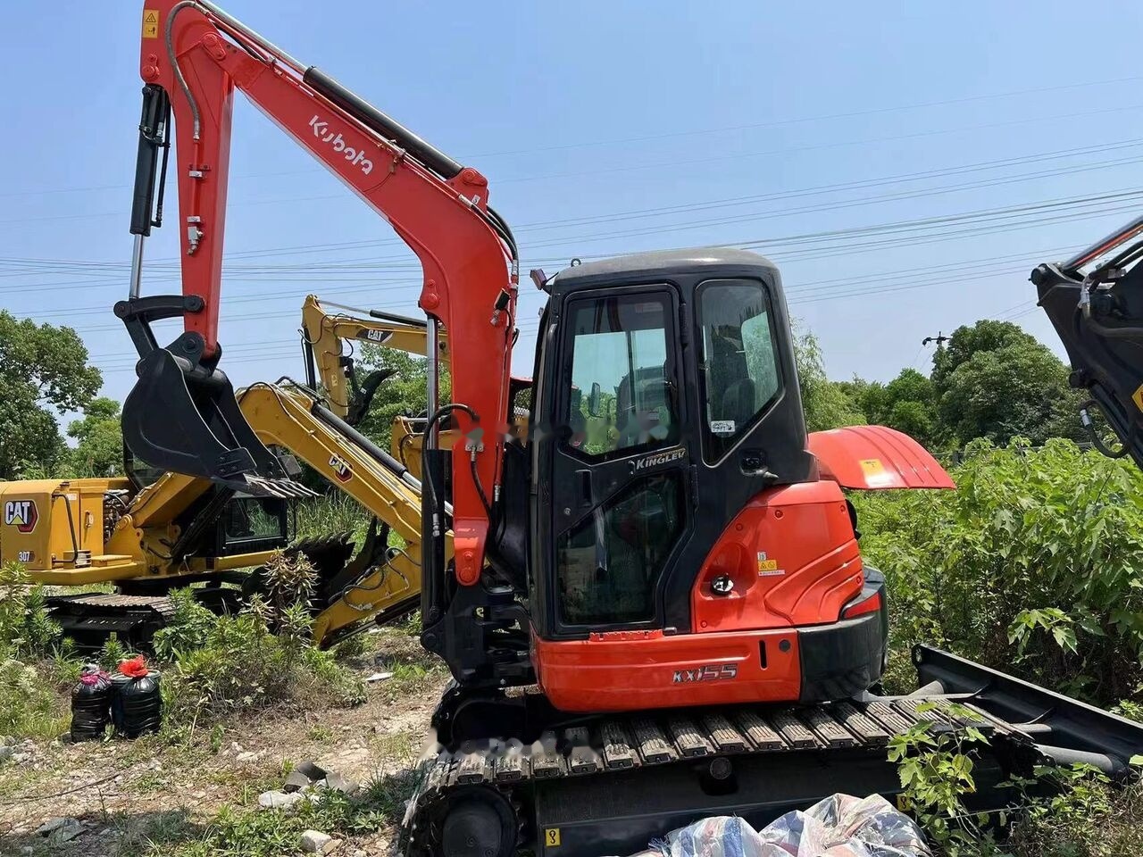 Kubota KX155 - Minibagger: das Bild 1 Kubota KX155 - Minibagger: das Bild 1