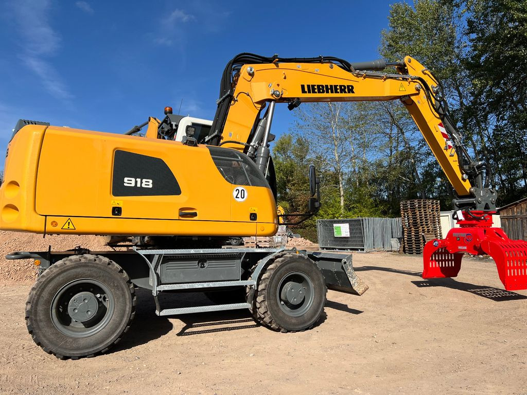 Liebherr A 918 G6.0-D - Mobilbagger: das Bild 1 Liebherr A 918 G6.0-D - Mobilbagger: das Bild 1