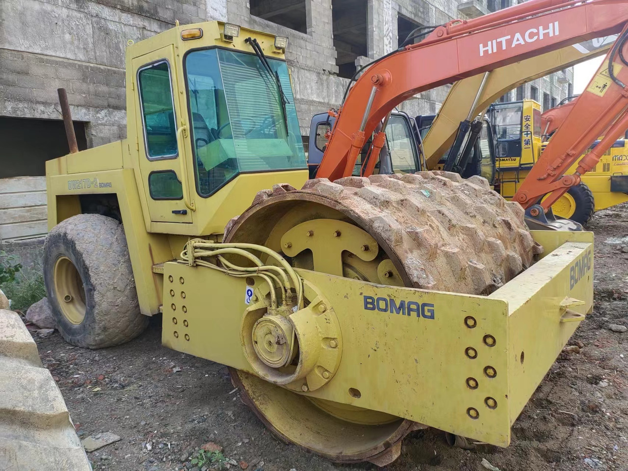 BOMAG BW217D - Walzenzug: das Bild 1 BOMAG BW217D - Walzenzug: das Bild 1