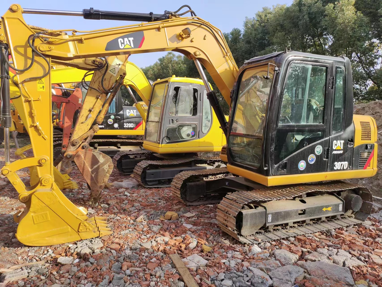 CATERPILLAR 307D - Minibagger: das Bild 2 CATERPILLAR 307D - Minibagger: das Bild 2