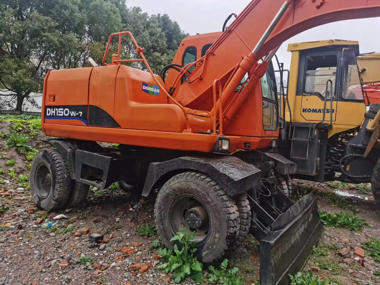 DOOSAN DH150W-7 - Mobilbagger: das Bild 4 DOOSAN DH150W-7 - Mobilbagger: das Bild 4