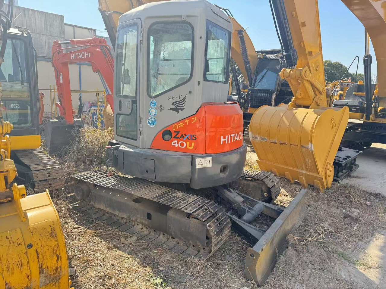 HITACHI ZX40U - Minibagger: das Bild 1 HITACHI ZX40U - Minibagger: das Bild 1