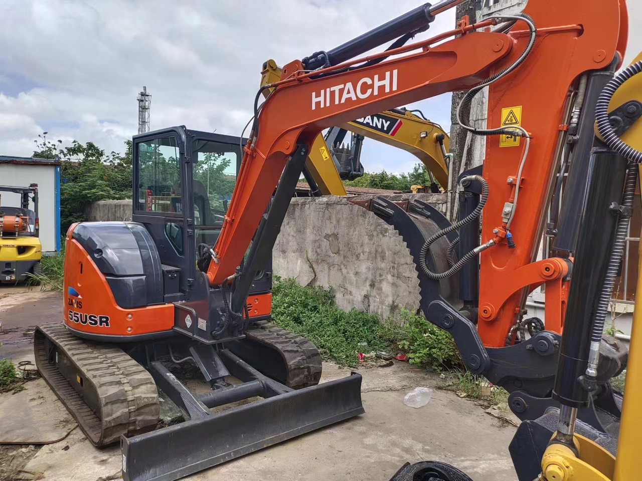 HITACHI ZX55 USR-5A - Minibagger: das Bild 4 HITACHI ZX55 USR-5A - Minibagger: das Bild 4