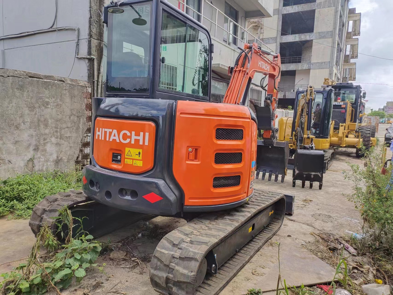 HITACHI ZX55 USR-5A - Minibagger: das Bild 3 HITACHI ZX55 USR-5A - Minibagger: das Bild 3