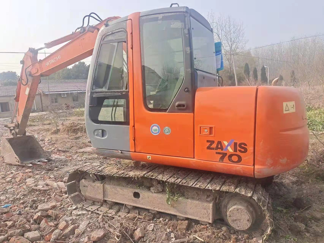 HITACHI ZX70 - Minibagger: das Bild 2 HITACHI ZX70 - Minibagger: das Bild 2