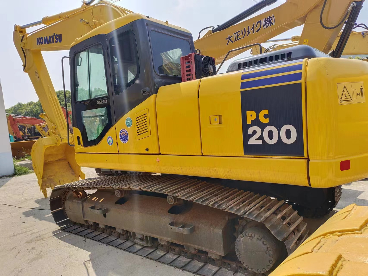 KOMATSU PC200-7 PC200 - Kettenbagger: das Bild 1 KOMATSU PC200-7 PC200 - Kettenbagger: das Bild 1