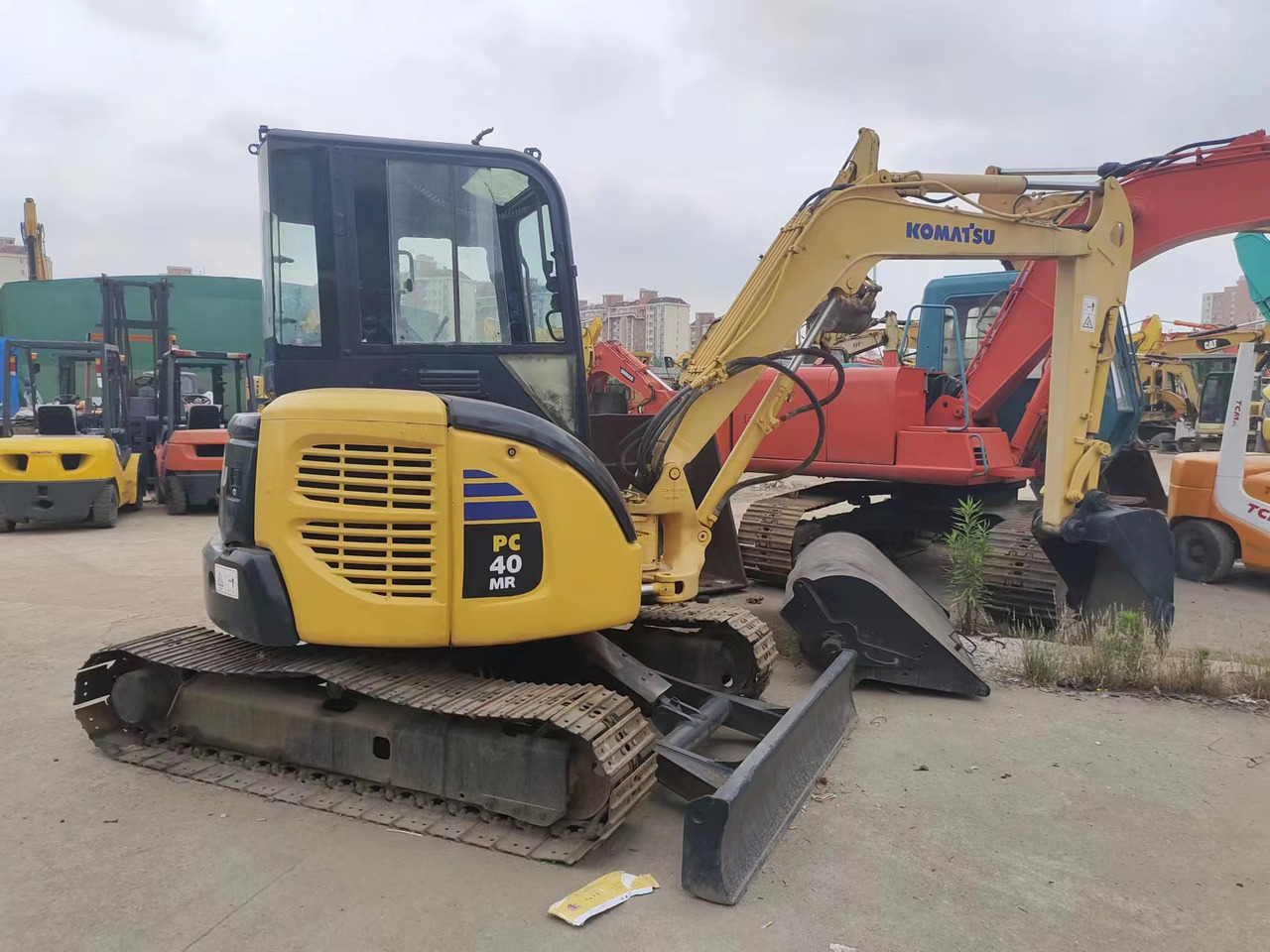 KOMATSU PC40MR - Minibagger: das Bild 1 KOMATSU PC40MR - Minibagger: das Bild 1