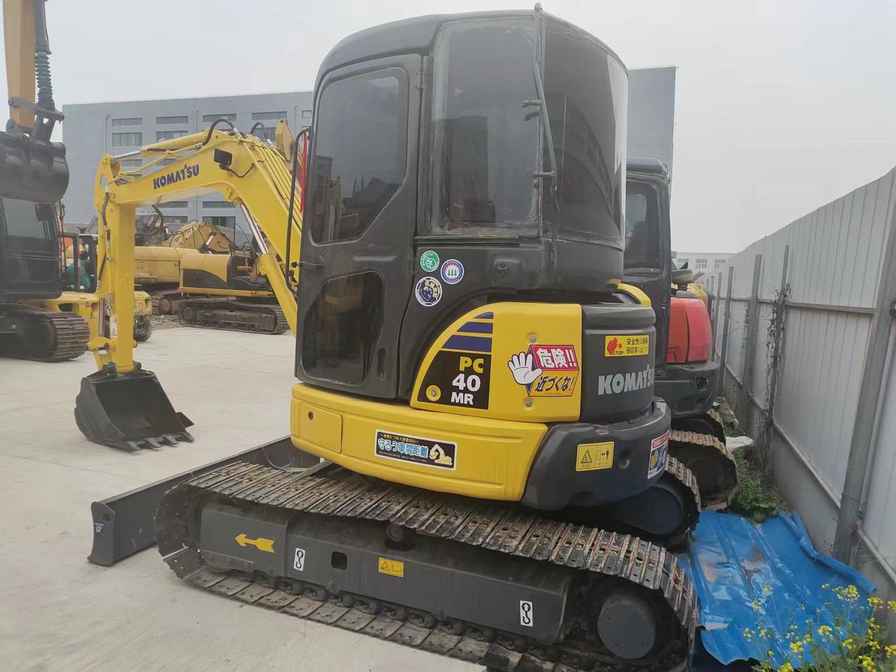 KOMATSU PC40MR - Minibagger: das Bild 2 KOMATSU PC40MR - Minibagger: das Bild 2