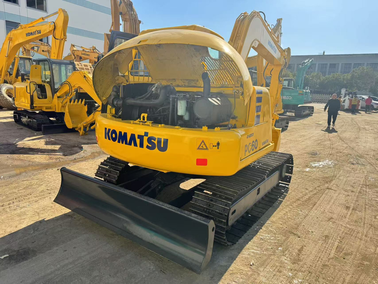 KOMATSU PC60-7 - Kettenbagger: das Bild 3 KOMATSU PC60-7 - Kettenbagger: das Bild 3