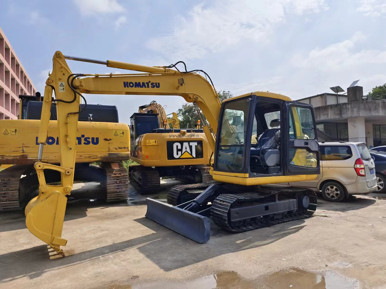 KOMATSU PC60-7 PC56 PC60 - Minibagger: das Bild 1 KOMATSU PC60-7 PC56 PC60 - Minibagger: das Bild 1