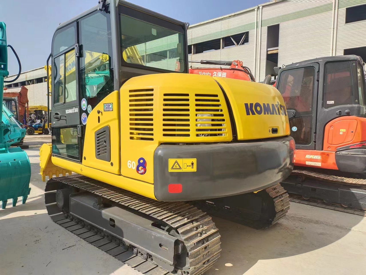 KOMATSU PC60-8 - Minibagger: das Bild 1 KOMATSU PC60-8 - Minibagger: das Bild 1