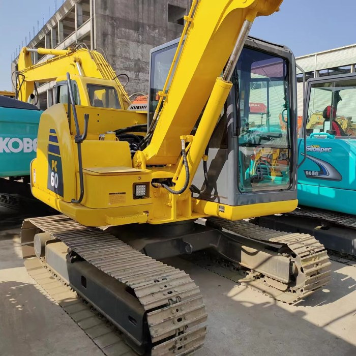 KOMATSU PC60-8 - Minibagger: das Bild 1 KOMATSU PC60-8 - Minibagger: das Bild 1