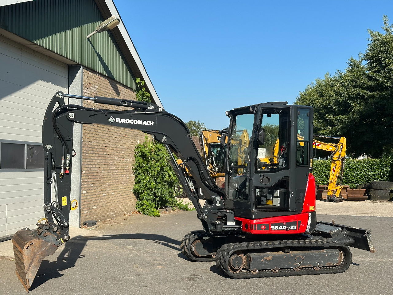 Eurocomach ES40.2ZT - Minibagger: das Bild 1 Eurocomach ES40.2ZT - Minibagger: das Bild 1