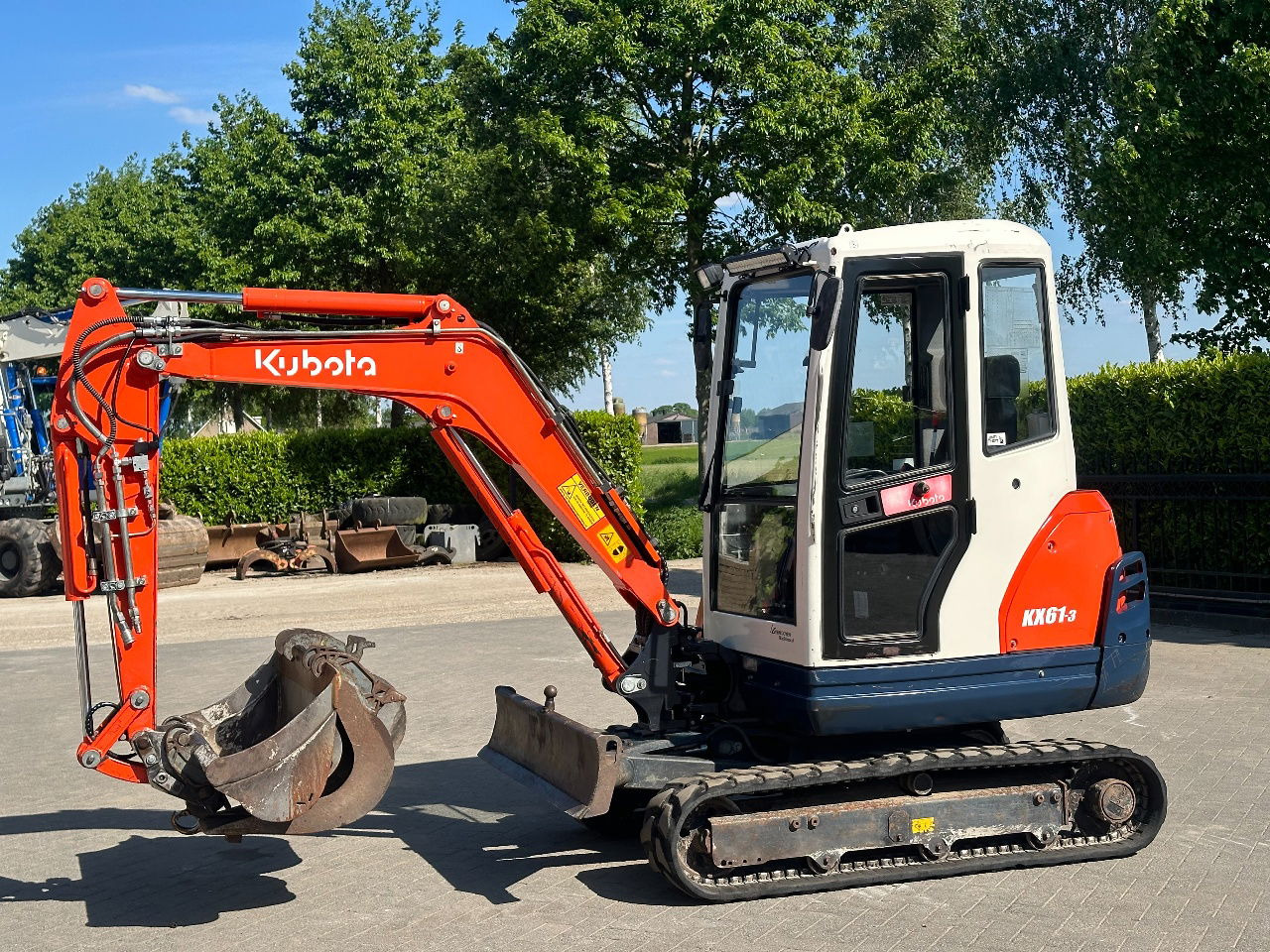 Kubota KX61-3 - Minibagger: das Bild 1 Kubota KX61-3 - Minibagger: das Bild 1