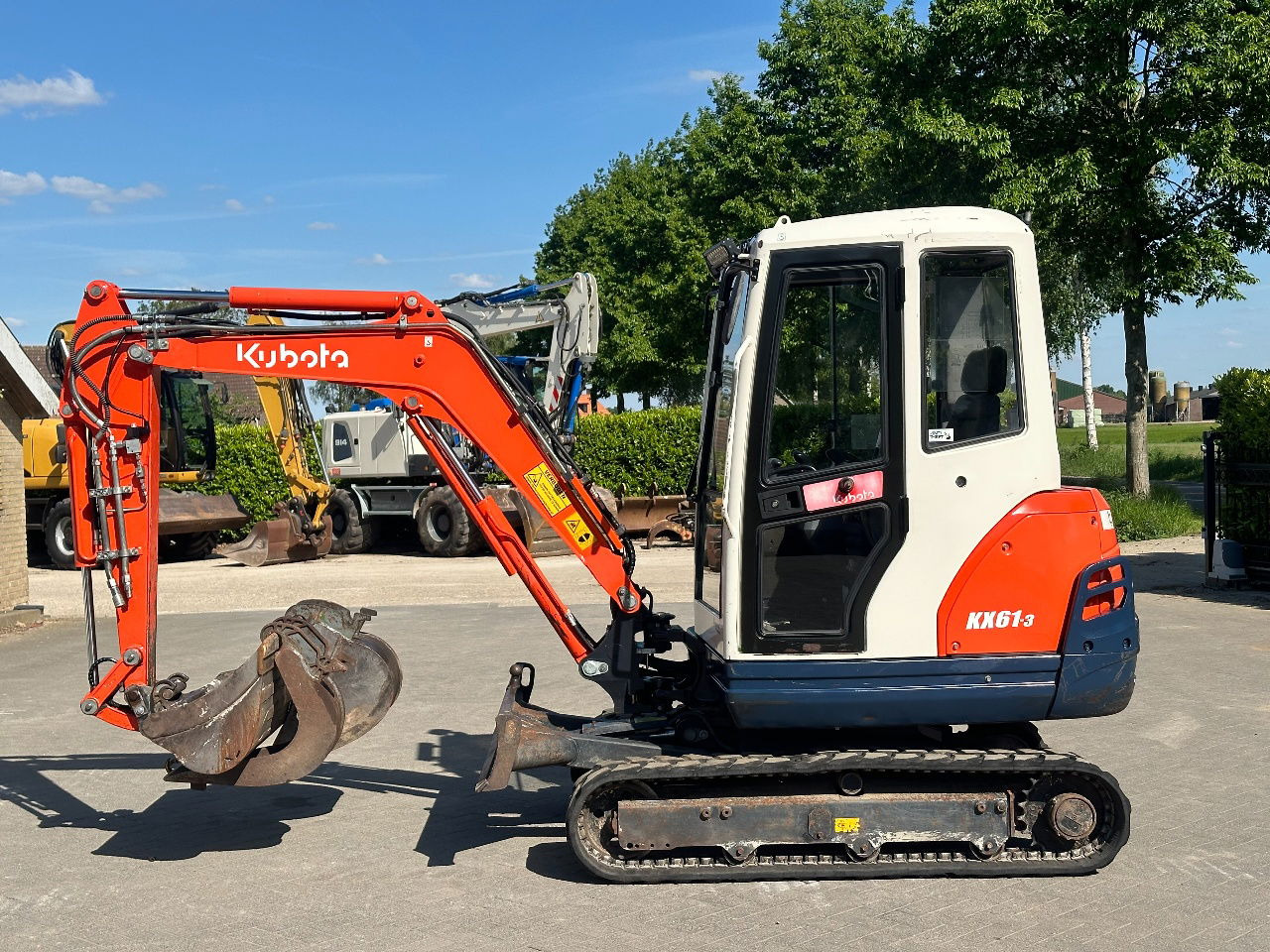 Kubota KX61-3 - Minibagger: das Bild 2 Kubota KX61-3 - Minibagger: das Bild 2