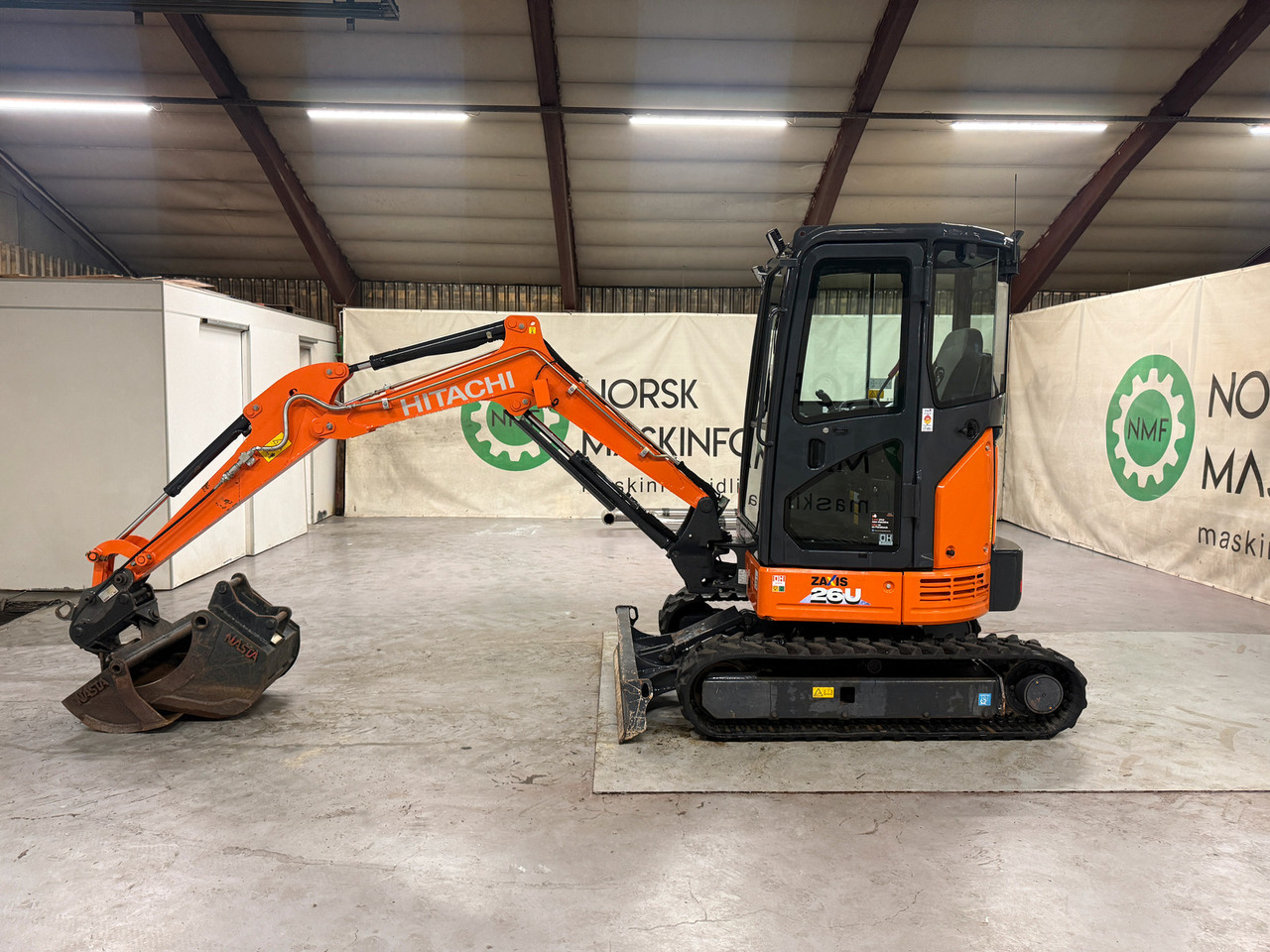 Hitachi ZX26U-6 - Minibagger: das Bild 2 Hitachi ZX26U-6 - Minibagger: das Bild 2