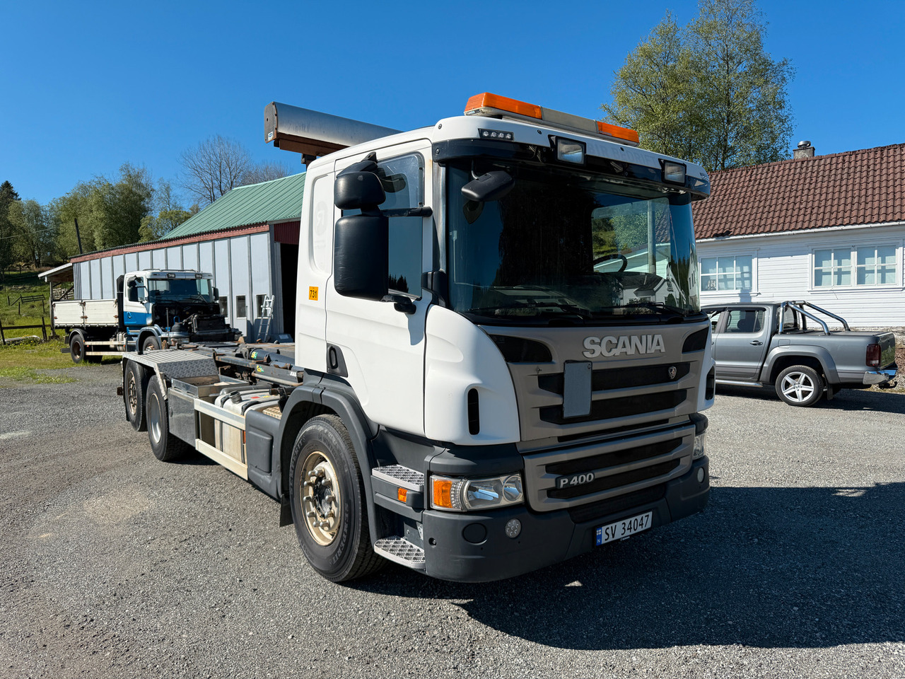 Scania P400 Krokløft - Abrollkipper: das Bild 1 Scania P400 Krokløft - Abrollkipper: das Bild 1