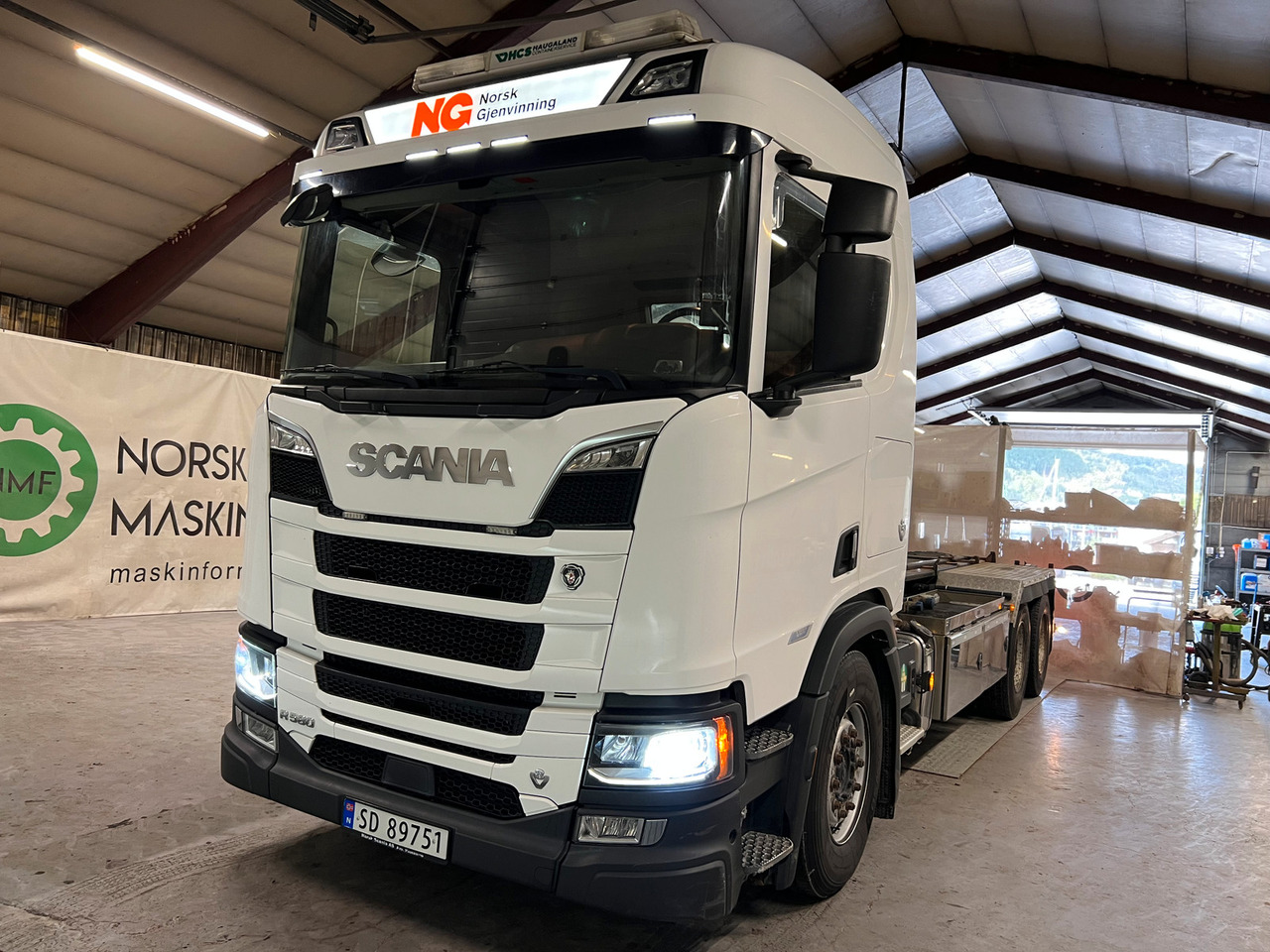 Scania R 580 med Joab krok - Abrollkipper: das Bild 2 Scania R 580 med Joab krok - Abrollkipper: das Bild 2