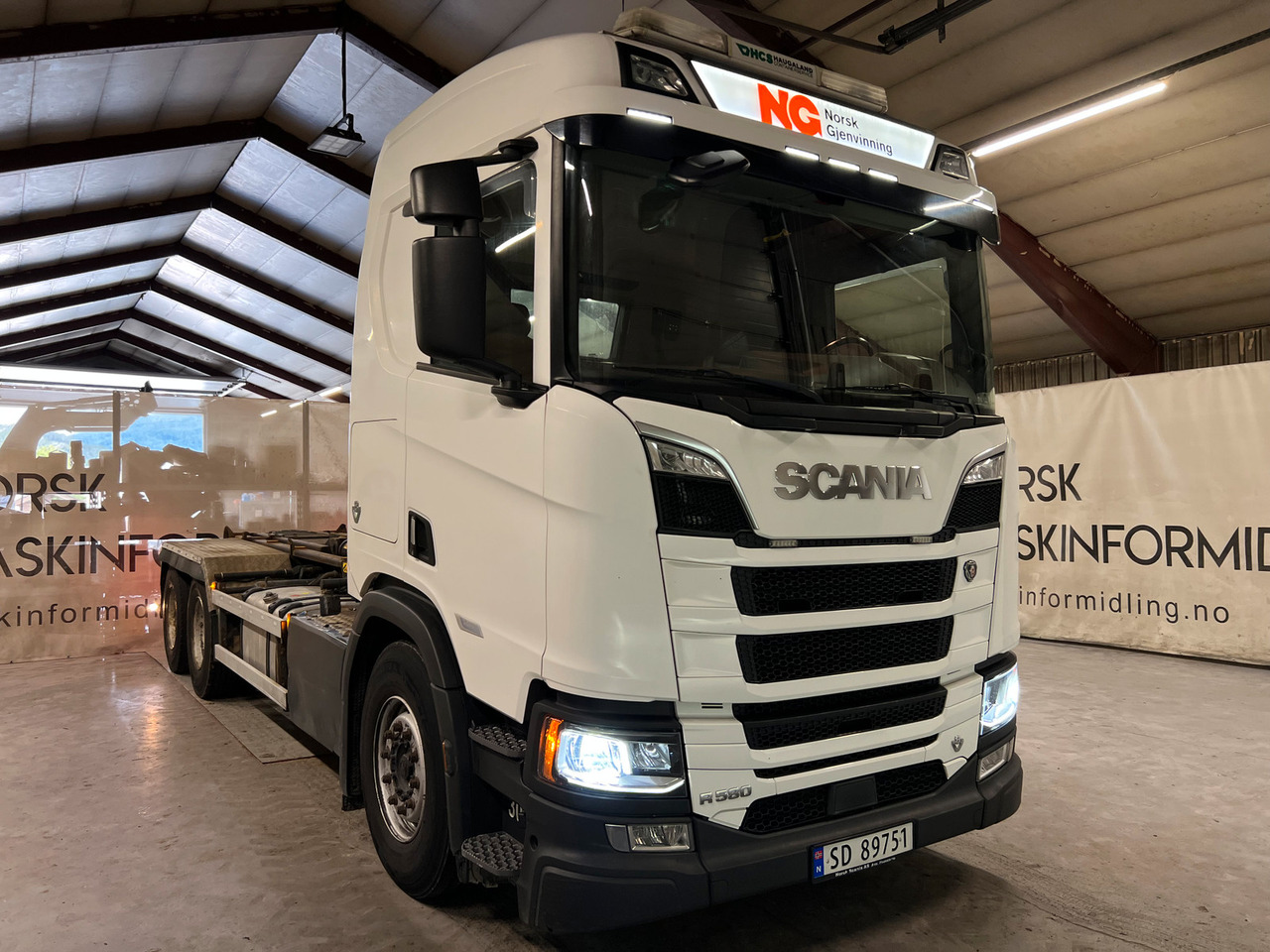 Scania R 580 med Joab krok - Abrollkipper: das Bild 3 Scania R 580 med Joab krok - Abrollkipper: das Bild 3