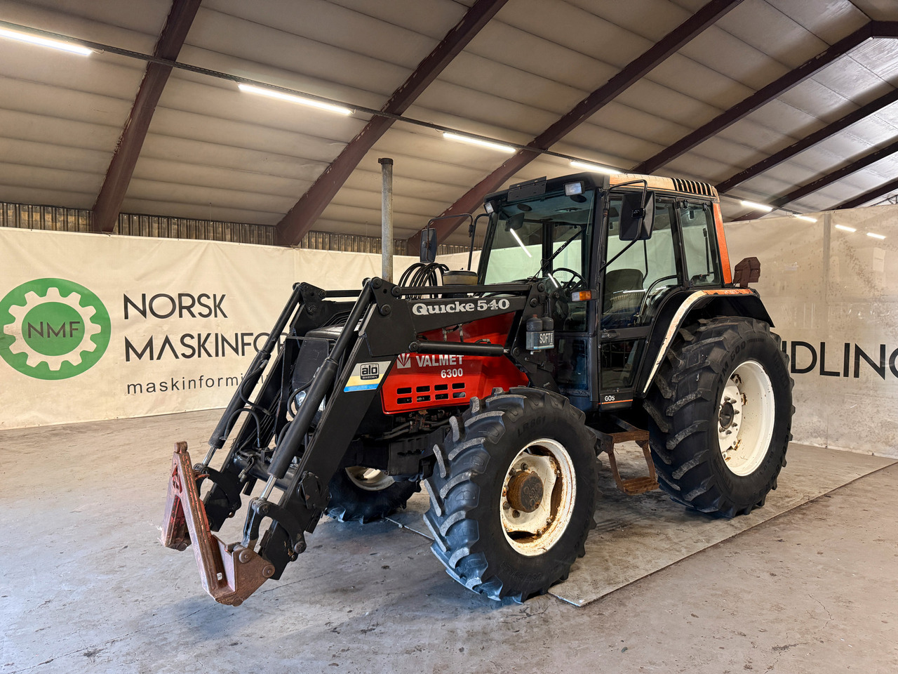 Valmet 6300 Turbo - Traktor: das Bild 1 Valmet 6300 Turbo - Traktor: das Bild 1