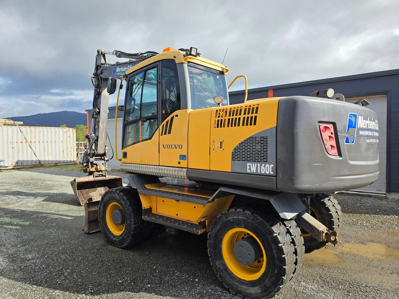 Volvo EW160C - Mobilbagger: das Bild 1 Volvo EW160C - Mobilbagger: das Bild 1