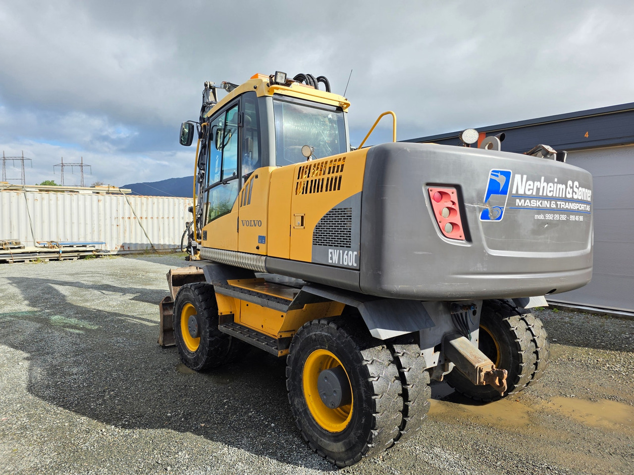 Volvo EW160C - Mobilbagger: das Bild 3 Volvo EW160C - Mobilbagger: das Bild 3